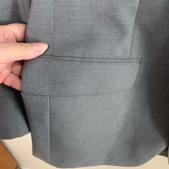 Michael Kors Size 40L Men's Sport Coat Blazer Jacket Gray Career Business - Picture 5 of 11